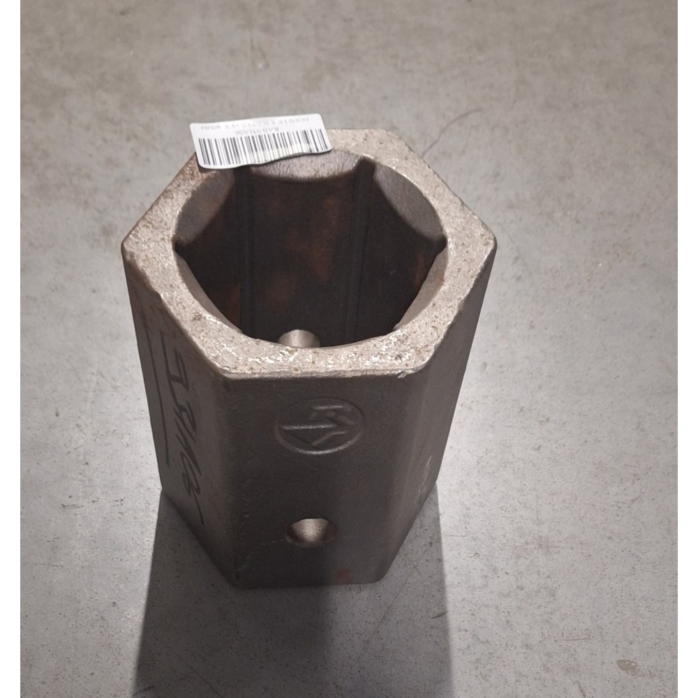 DOUILLE A SOUDER FEMELLE HEX. 80MM - RABAUD - 931A06