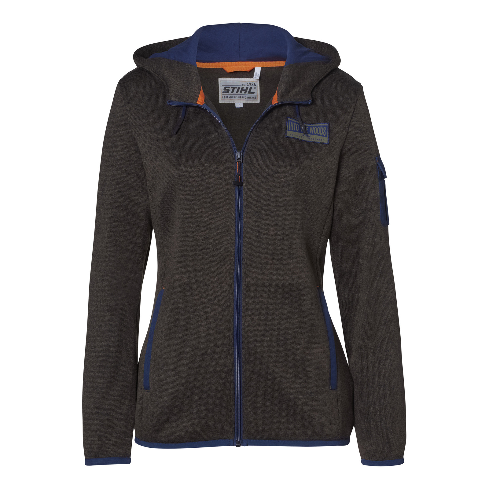 Veste polaire Femmes marron/bleu STIHL