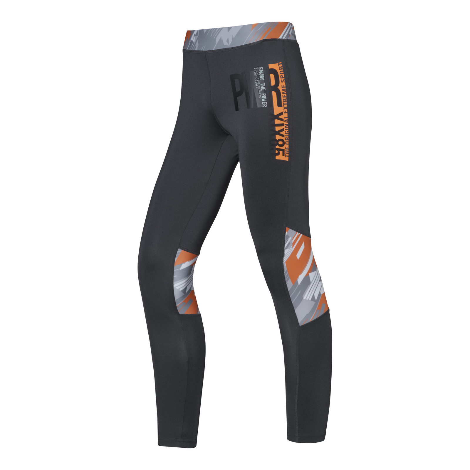Leggings de sport gris/orange STIHL