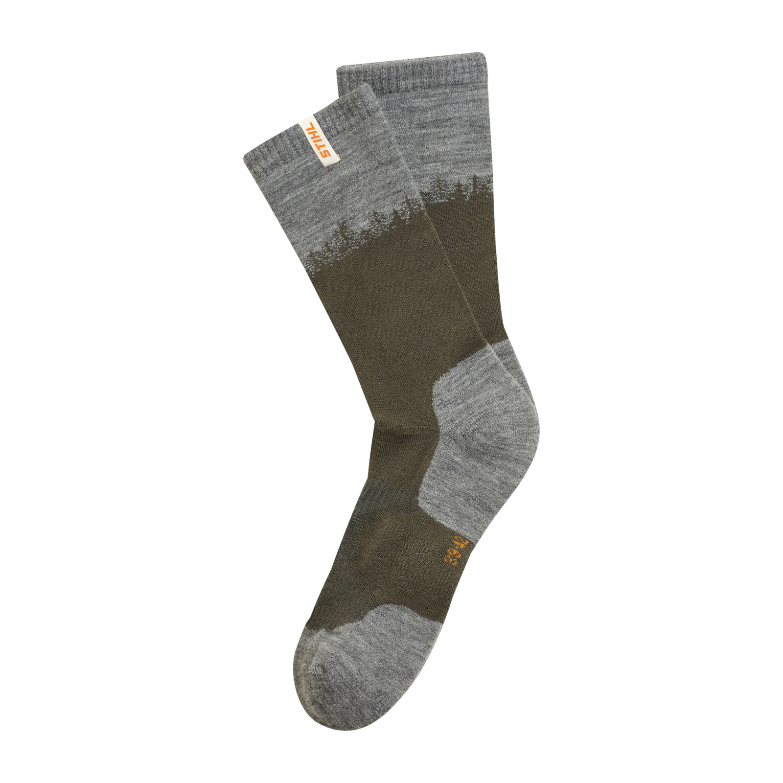 Chaussettes hautes WOOD gris/kaki - STIHL