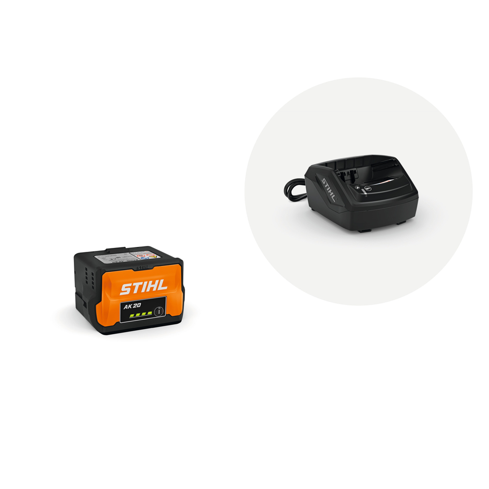 Set de démarrage batterie AK 20 et chargeur AL 101 - STIHL - 45200075901