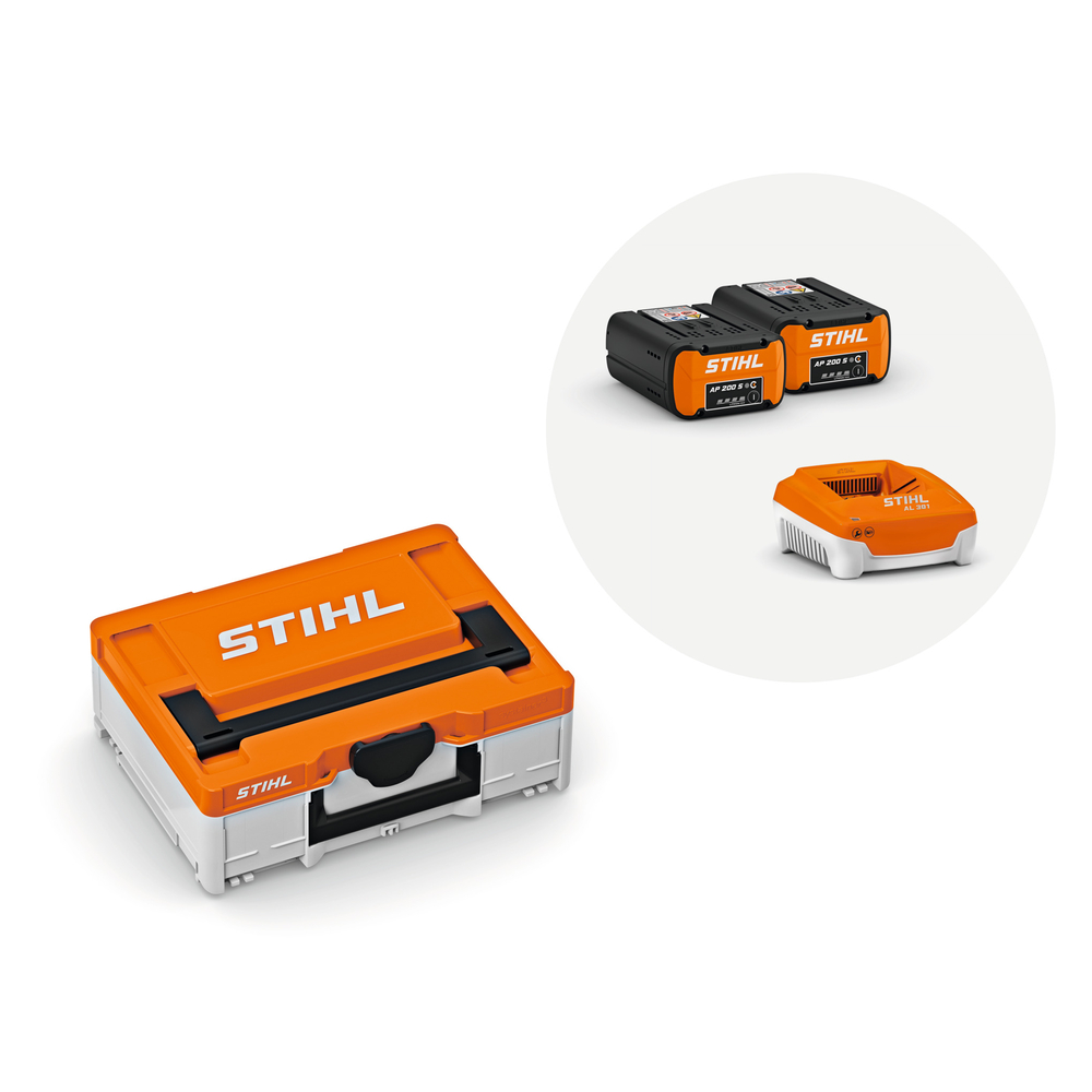 Power Box 2 batteries AP 200 S et chargeur AL 301 S - STIHL - 48502000042