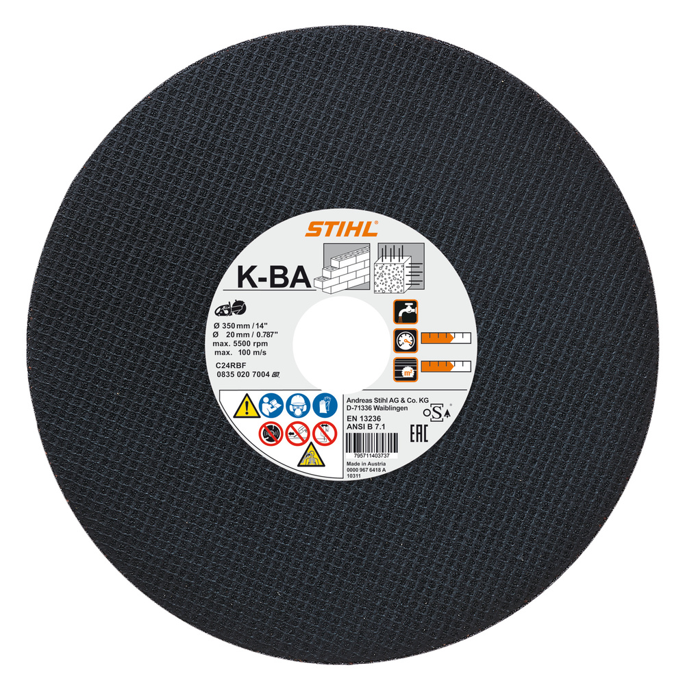 Disque pierre 300x35x20 2305 - STIHL - 08350207000