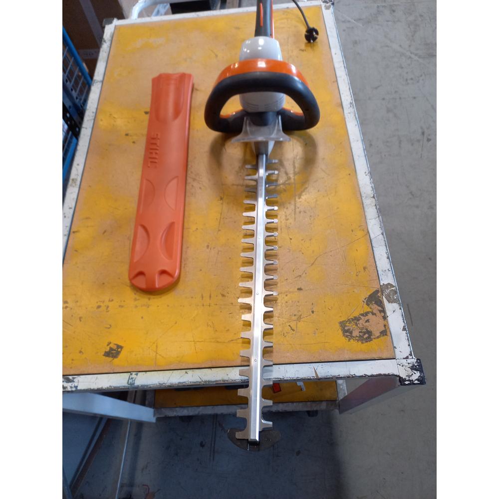 Taille-haies &eacute;lectrique STIHL HSE 61 longueur de coupe 50 cm - OCCASION -  48120113564