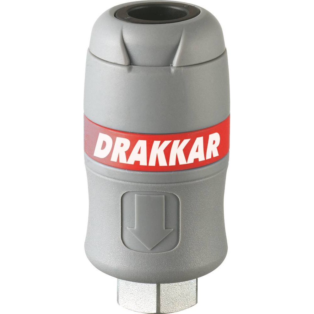 Raccord rapide femelle passage d'air 6mm filetage femelle 1/4