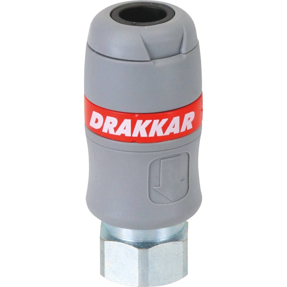 Raccord rapide femelle passage d'air 6mm filetage femelle 3/8