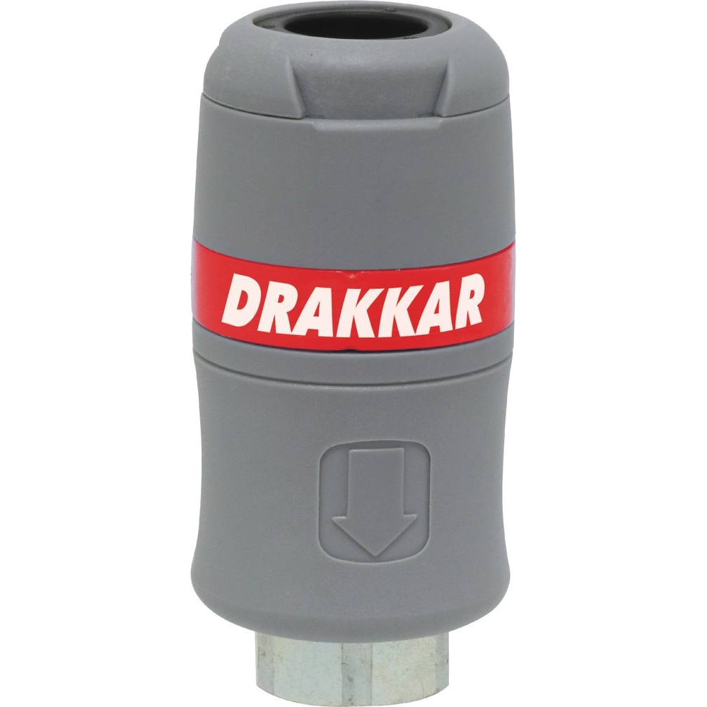 Raccord rapide femelle passage d'air 8mm filetage femelle 3/8