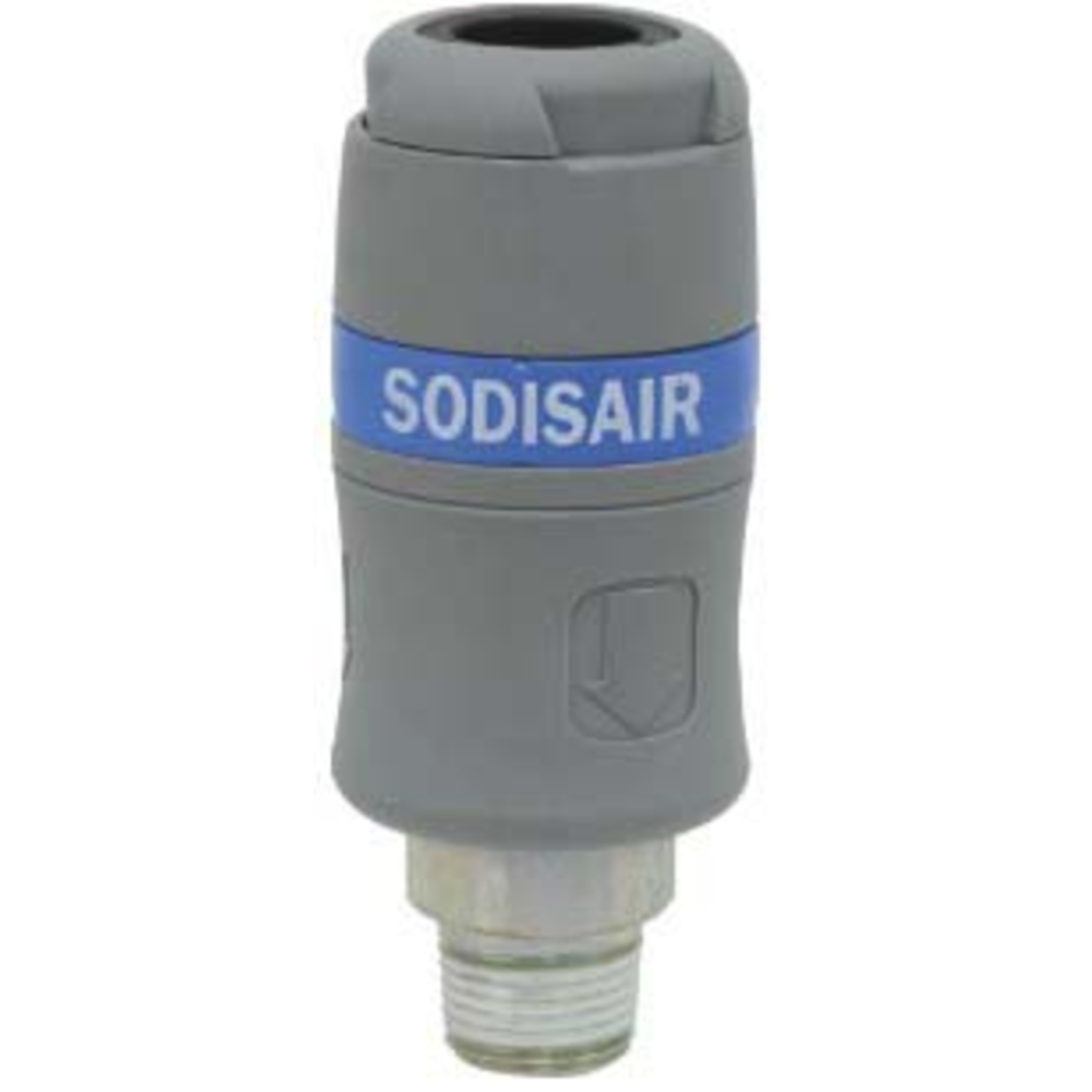 Raccord rapide filete 1/2'm d.8 s/blister DRAKKAR EQUIPEMENT - 01384