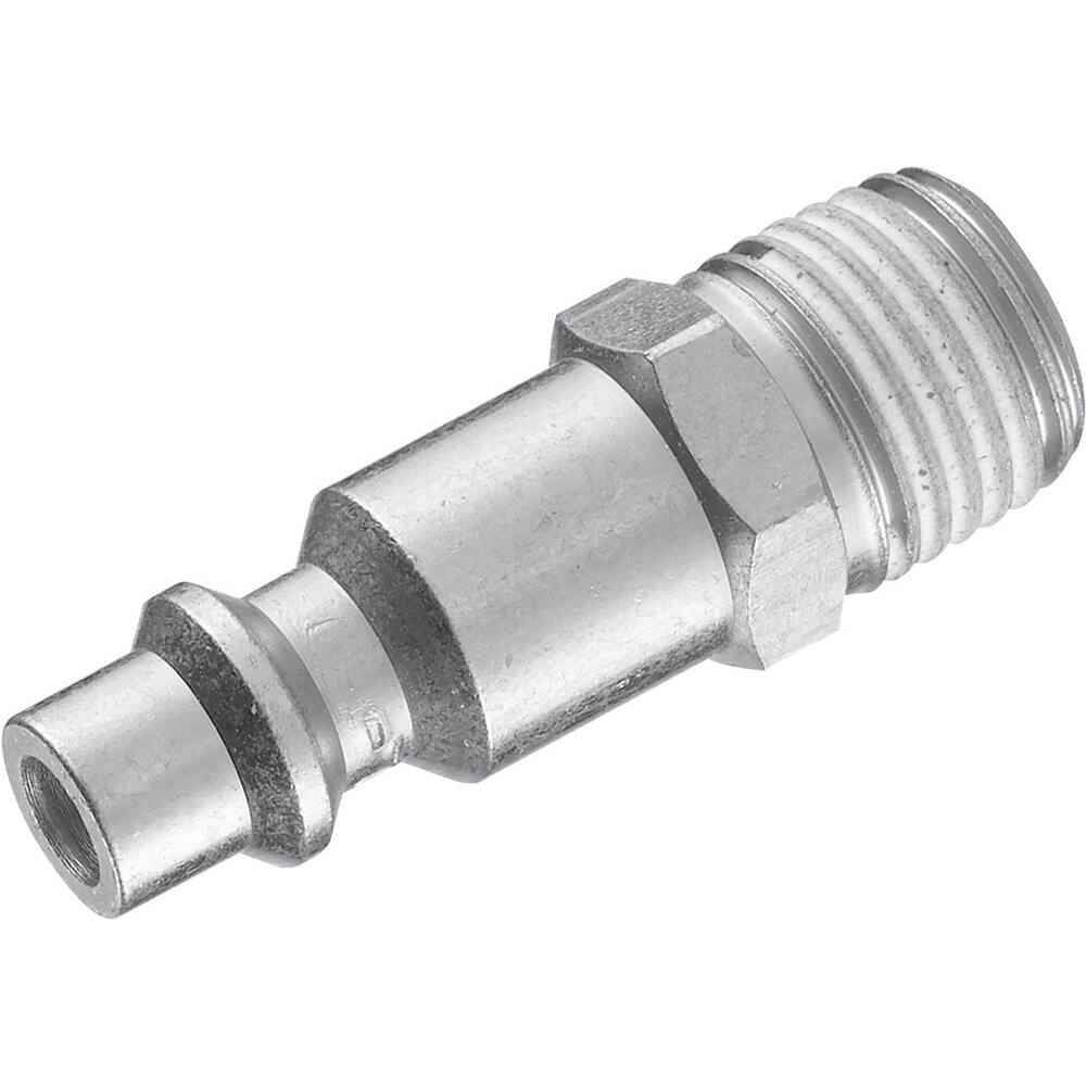 Raccord rapide mâle passage d'air 6mm filetage mâle 1/4