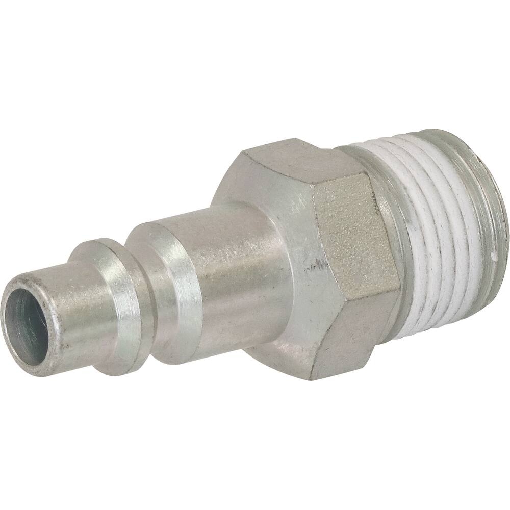 Raccord rapide mâle passage d'air 8mm filetage mâle 1/2