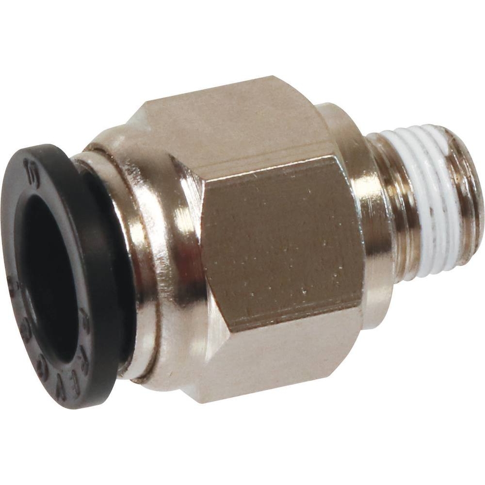 Raccord instantané métallique droit mâle conique 1/8