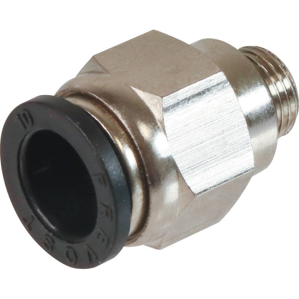 Raccord instantané métallique droit mâle cylindrique 1/8