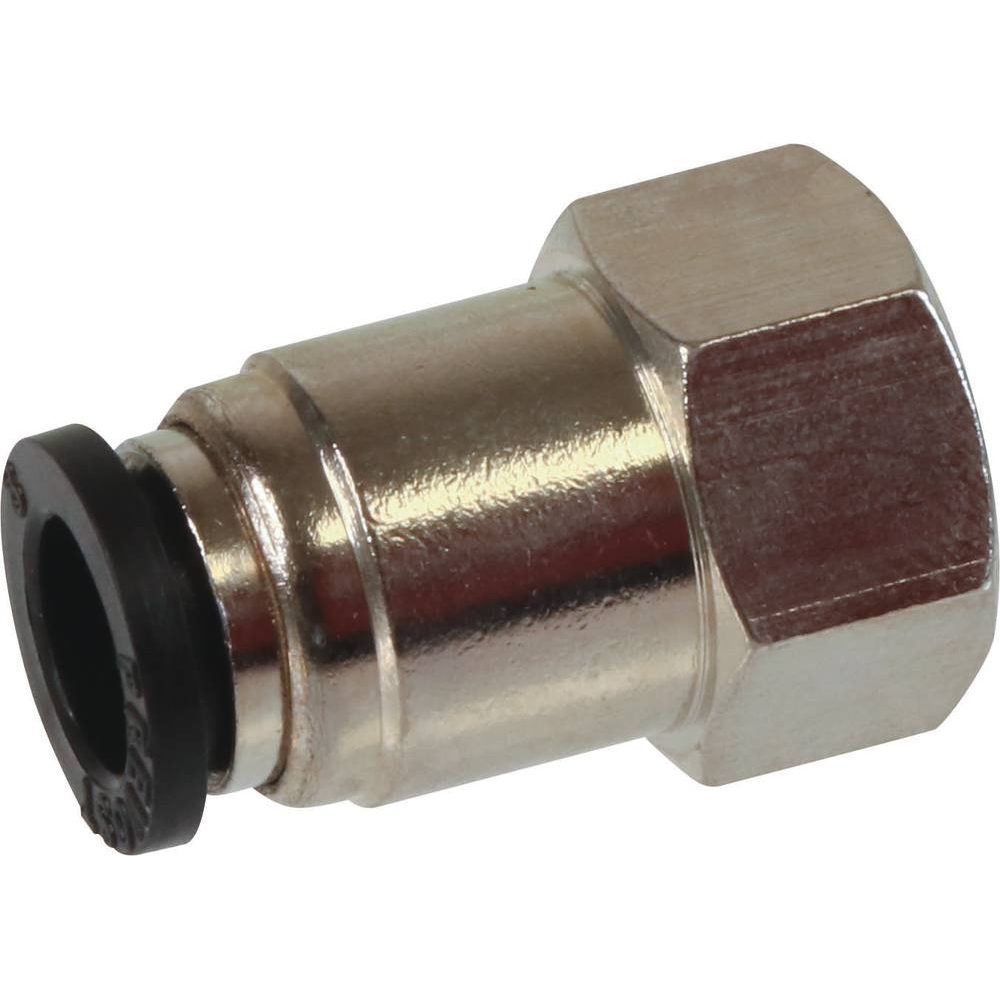 Raccord instantané métallique droit femelle cylindrique 1/4