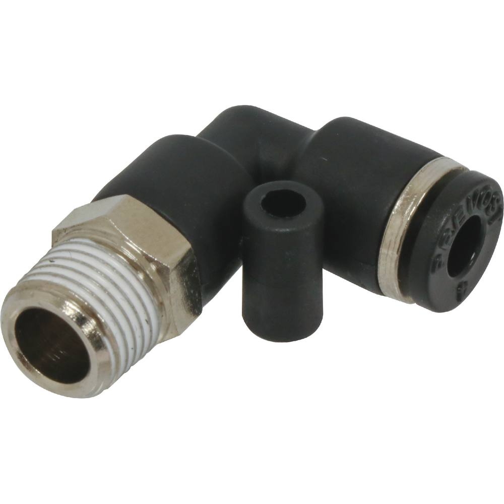 Raccord instantané polymère coudé conique 1/8