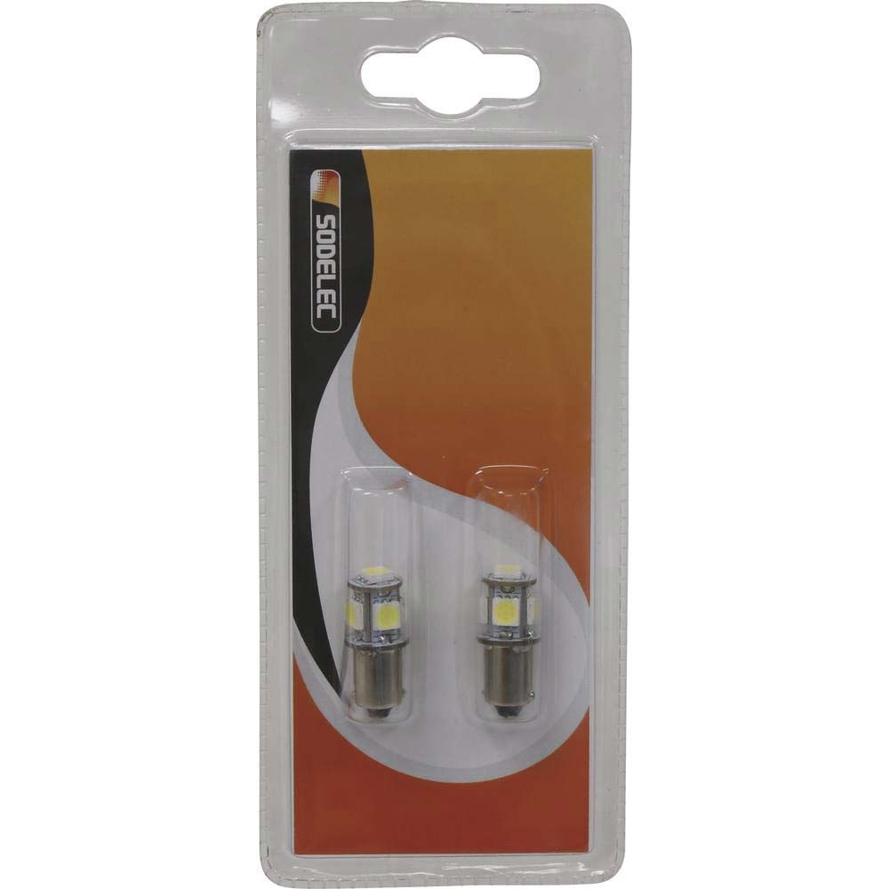 Lampe témoin led 12v 1,5w ba9s SODELEC - 02014
