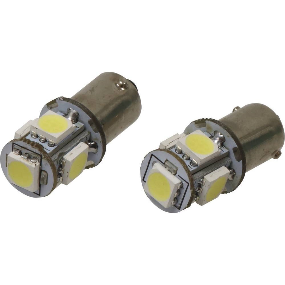 Ampoule témoin LED 12V 1,5W BA9s - de 2 pcs SODELEC - 02014