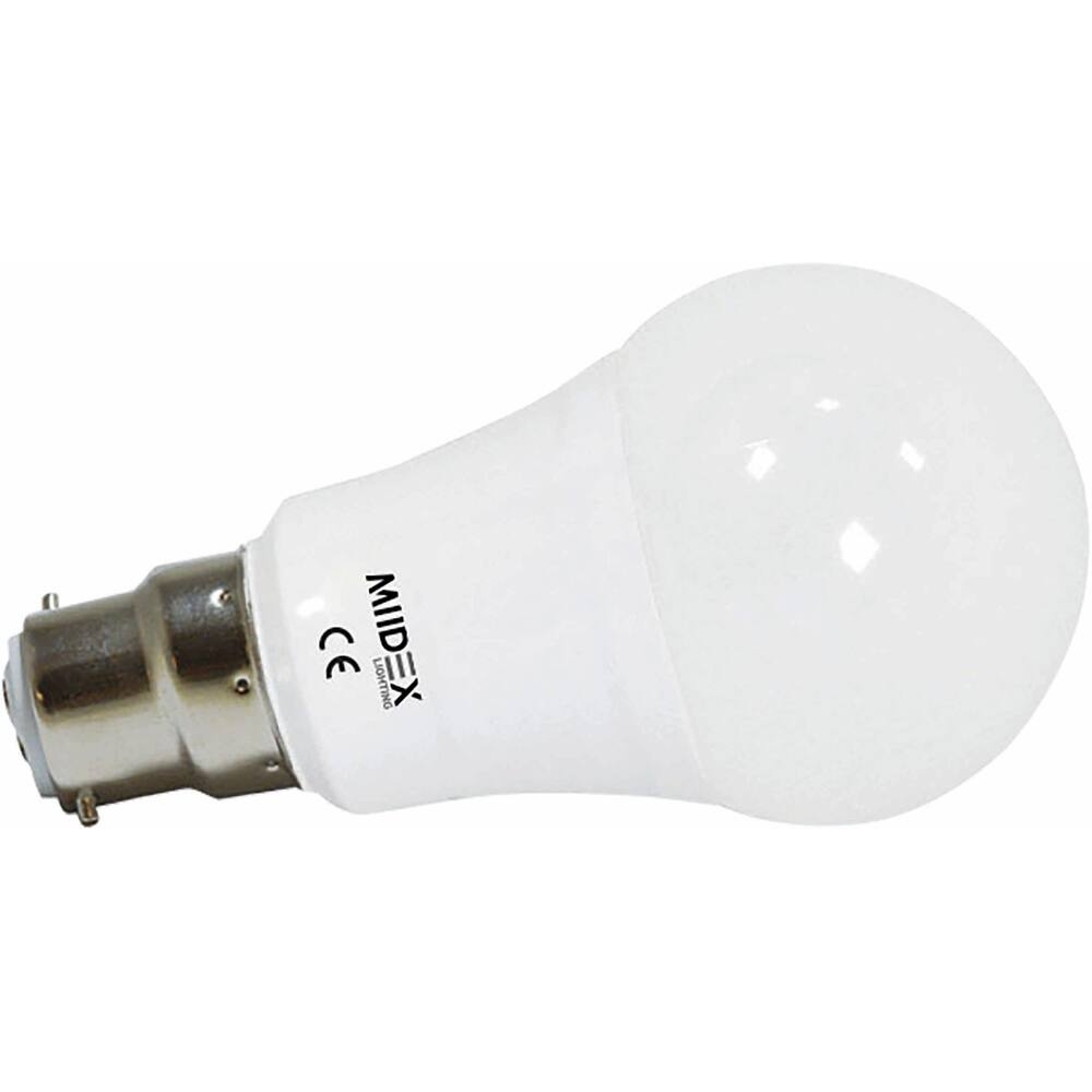 Ampoule poire LED 9W B22 820 lumens 3000k - MIIDEX - 02024