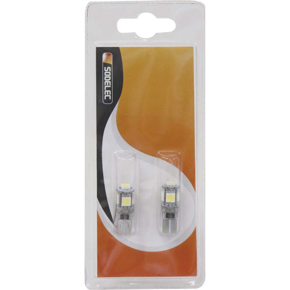Lampe témoin led 12v 1,5w w2,1x9,5d SODELEC - 02076