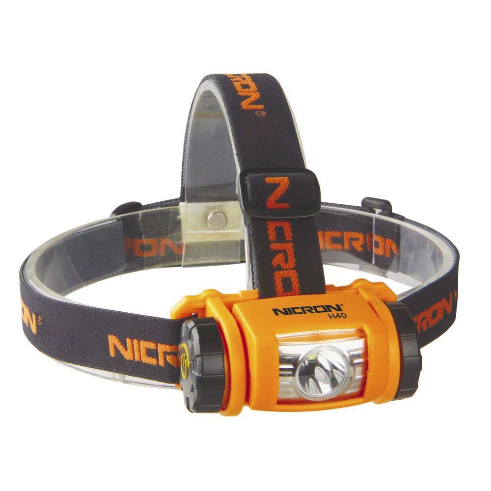 Lampe frontale led 200 lumens à piles NICRON - 02196