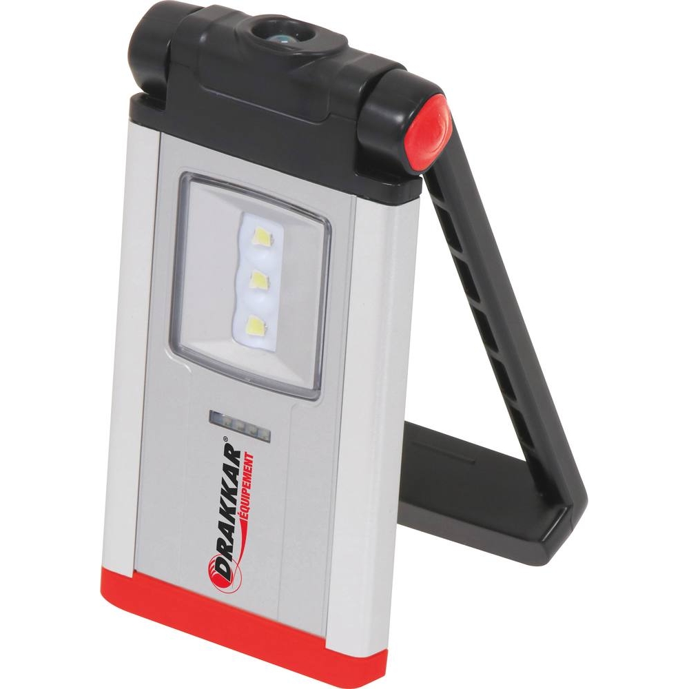 Lampe de poche LED 270 lumens rechargeable DRAKKAR - 02222