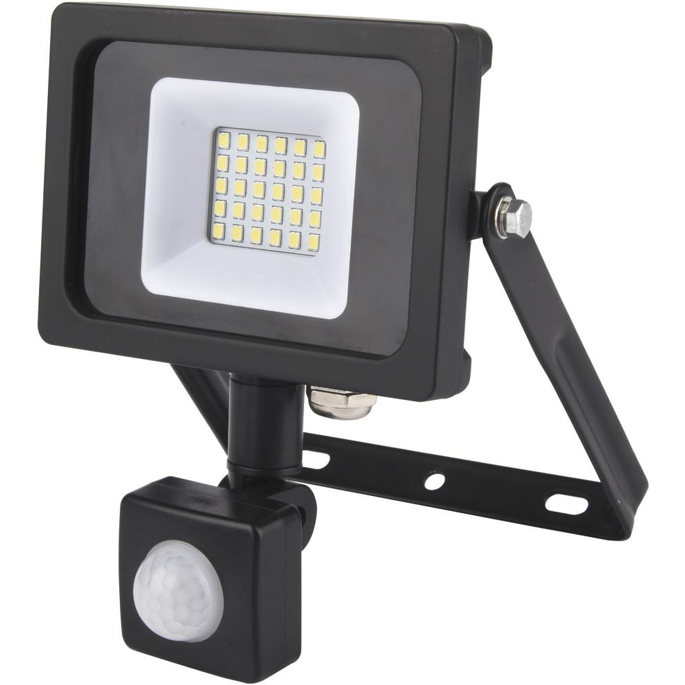 Projecteur LED SMD 10W 850 lumens extra plat avec détecteur radar GIGALUX - 02235