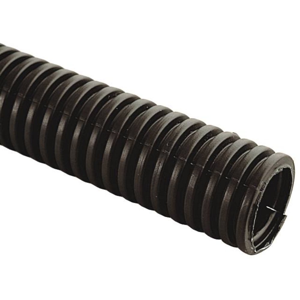 Gaine annelée fendue 6/9mm 10m SODELEC - 02700
