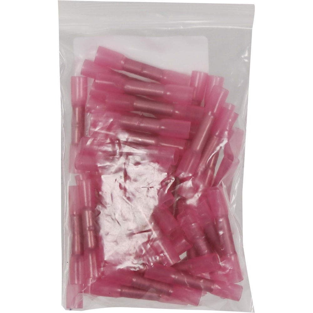Sachet 50 jonctions thermoretractables rouge pour fil 05 a 15mm² - 271150