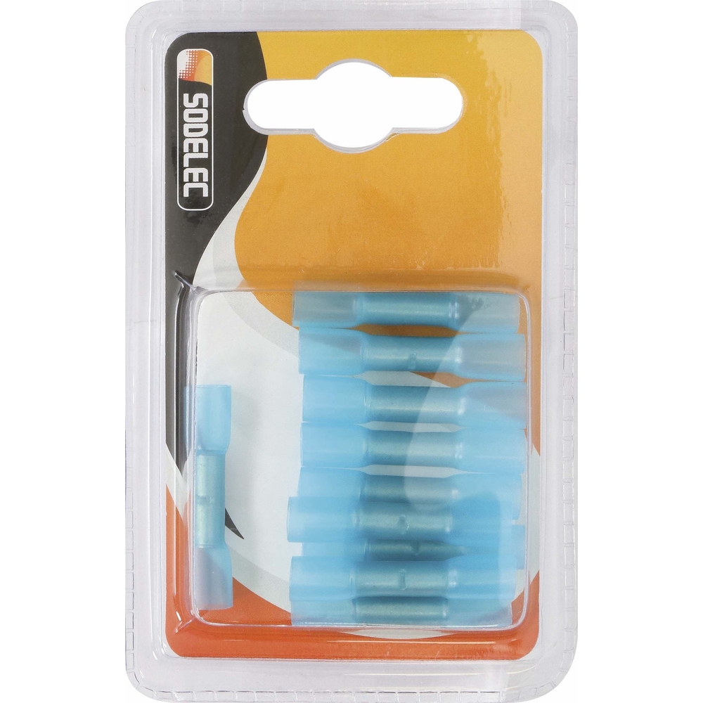 Sachet 10 jonctions thermoretractables bleues pour fil 15 a 25mm² - 271210