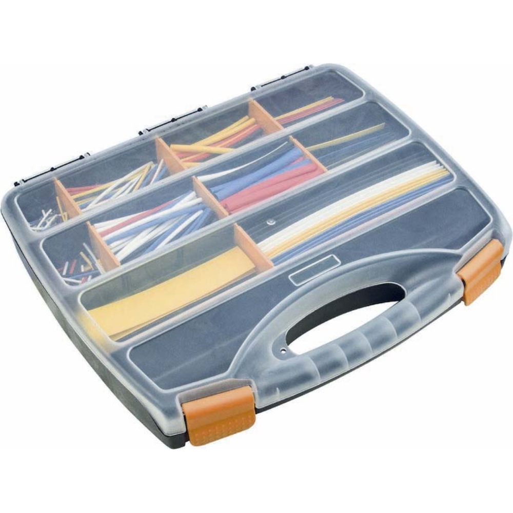 Assortiment de 590 gaines thermoretractables multicolores retreint 2:1 SODELEC - 02784