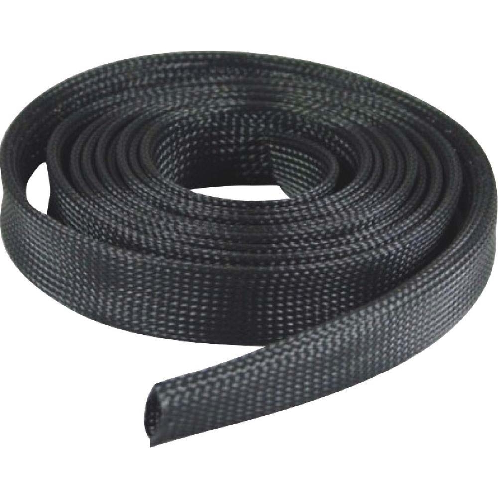 Blister de gaine extensible tressee 2m noire pour cable 5 SODELEC - 02802