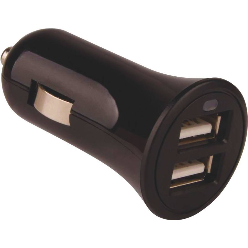 Chargeur allume cigare double sortie USB 2x1A - SODELEC - 03000