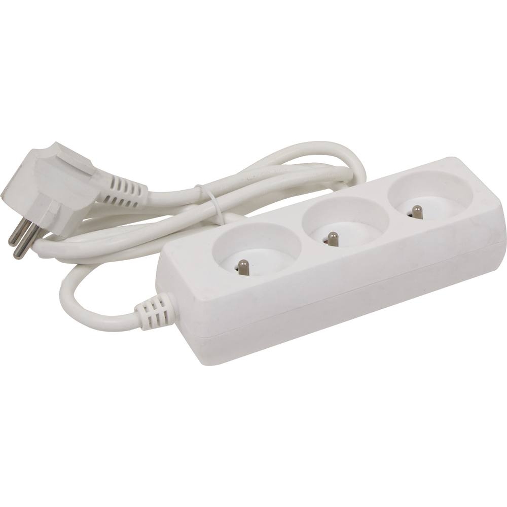 Bloc 3 prises 230V câble 1,5m SODELEC - 03106