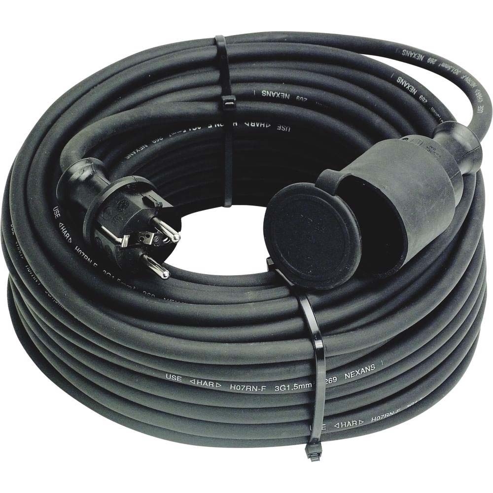 Rallonge électrique HO7RN-F 10m 3G2,5mm² 230V - 3175