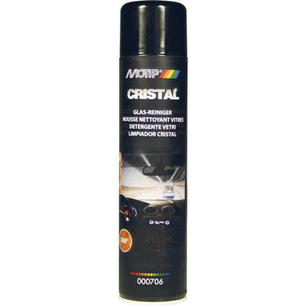 Aerosol mousse nettoyant vitres 600ml MOTIP - 03910