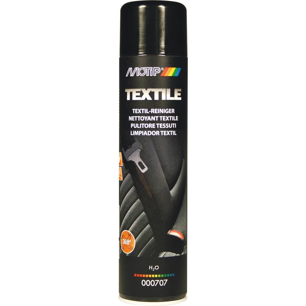 Nettoyant textile mousse - aérosol de 600ml MOTIP - 03912