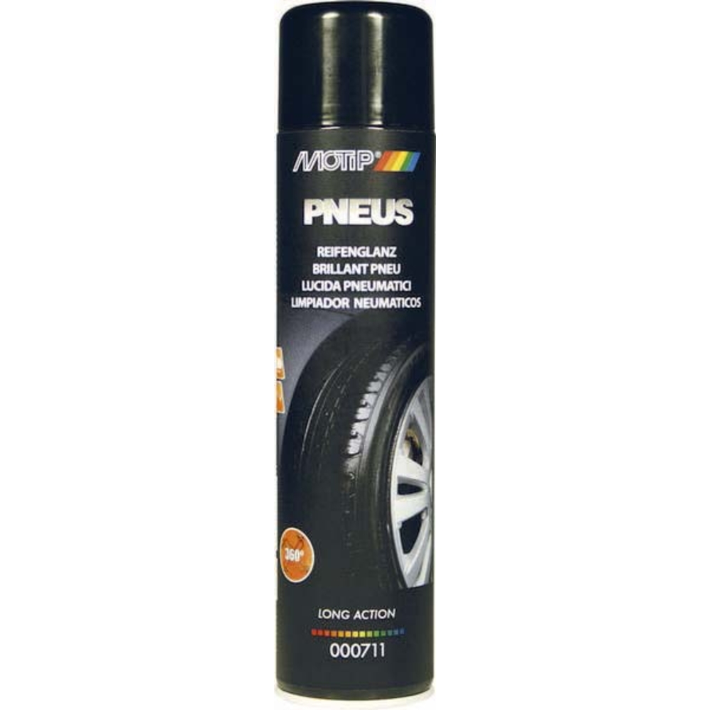 Aerosol brillant pneus 600ml MOTIP - 03920