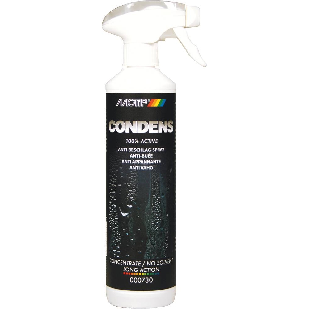 Anti-buées surface vitrée - flacon spray de 500ml MOTIP - 03924
