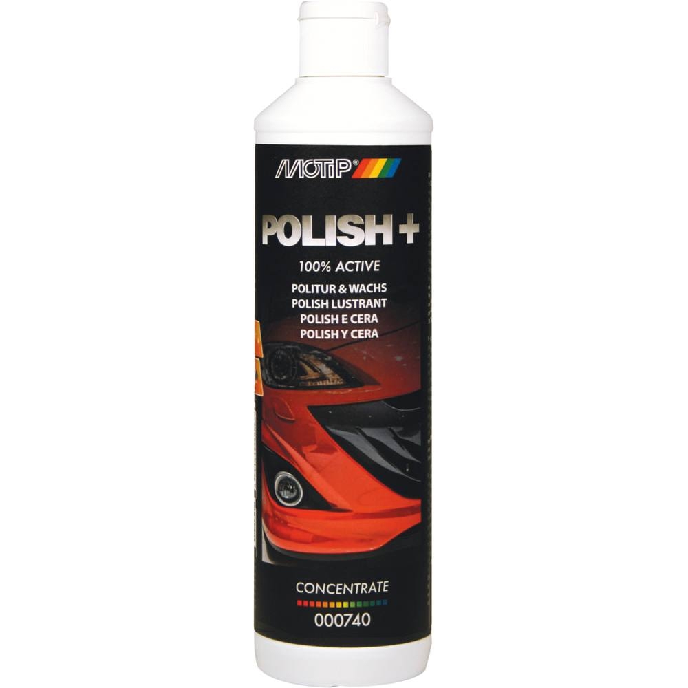 Polish lustrant avec cire - flacon de 500ml MOTIP - 03936