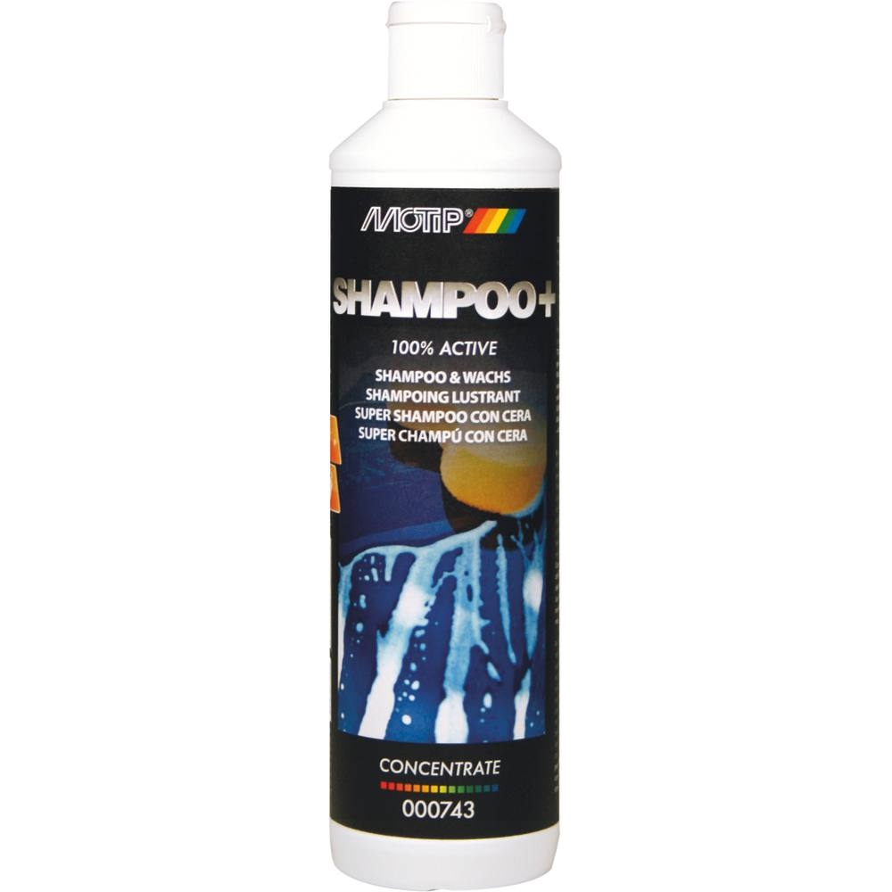 Shampoing lustrant avec de la cire - flacon de 500ml MOTIP - 03942