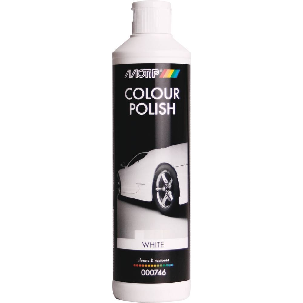 Polish carrosserie blanc - bidon de 500ml MOTIP - 03948