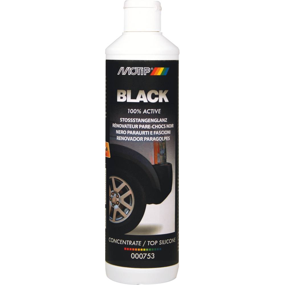 Rénovateur pare choc noir - bidon de 500ml MOTIP - 03962