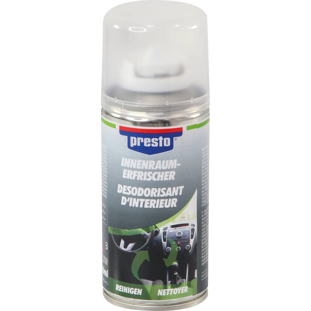 Nettoyant climatisation parfum pomme - aérosol à percuter de 150ml PRESTO - 03980