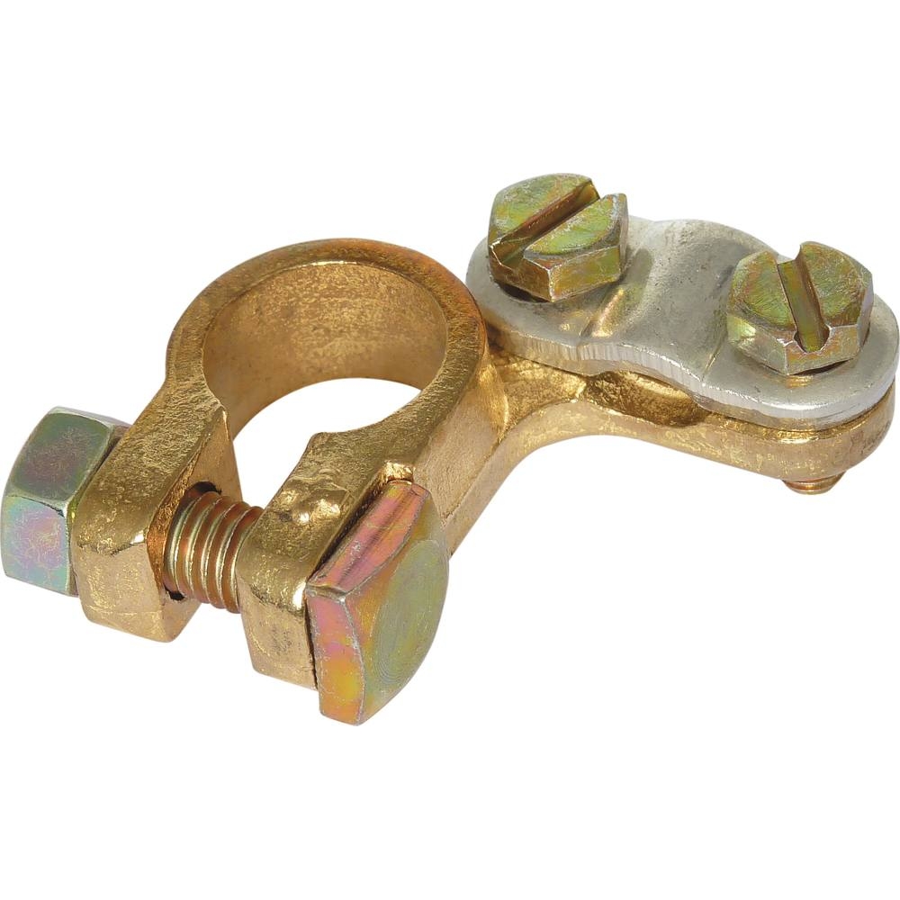 Collier de batterie VL à barrette/double serrage/pôle 