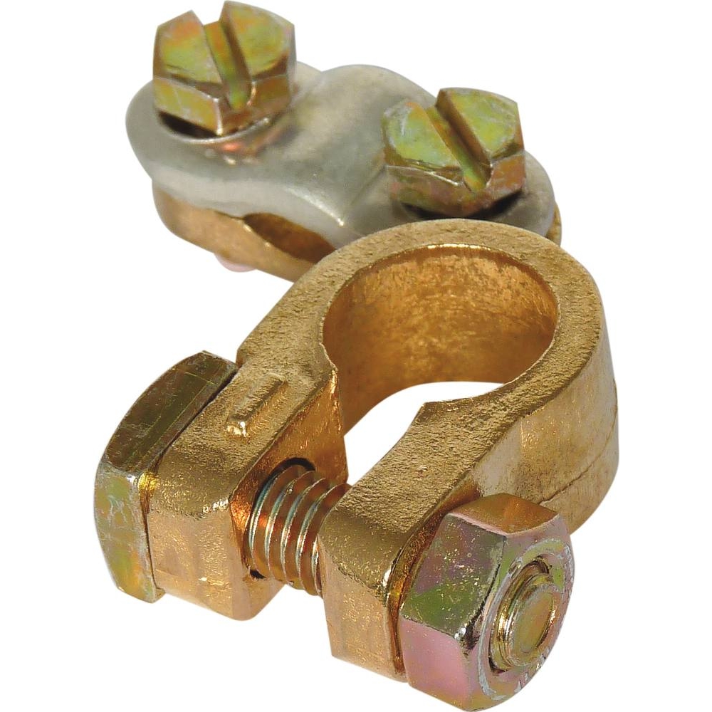 Collier de batterie VL à barrette/double serrage/pôle 