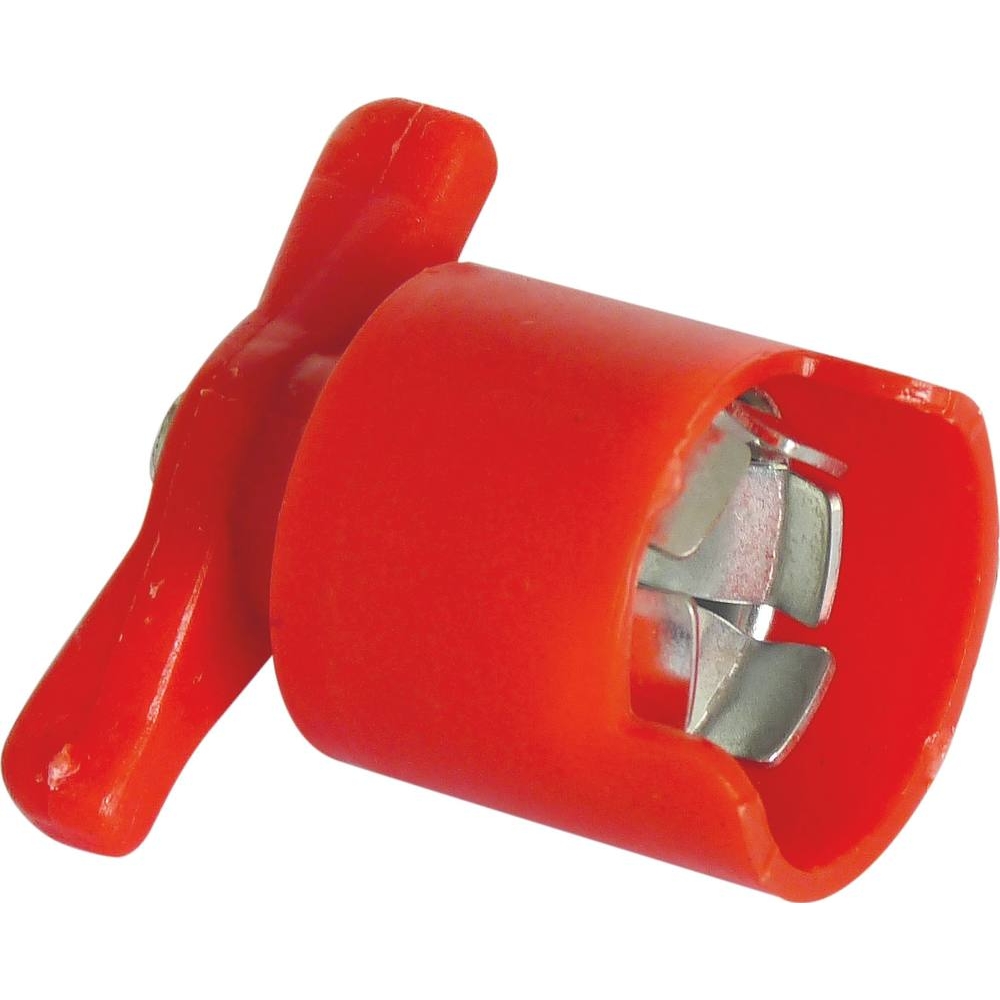 Robinet de batterie VL rouge - lot de 25 pcs - 04116