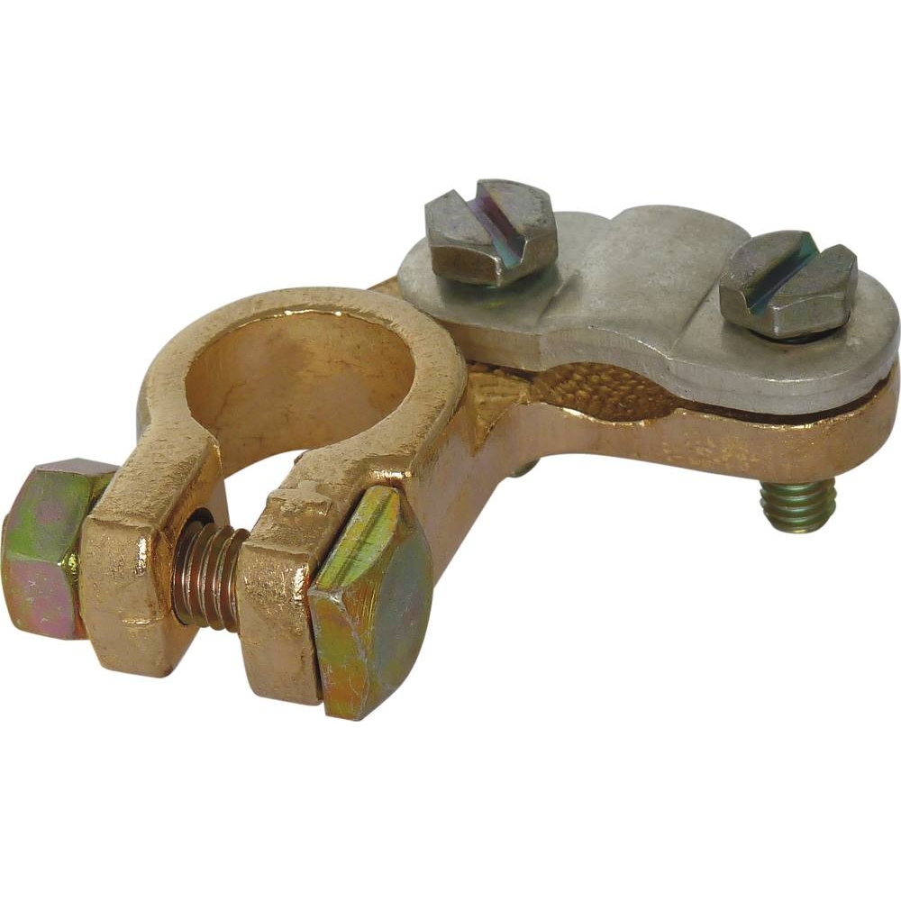 Collier de batterie PL à barrette/double serrage 90mm²/pôle 