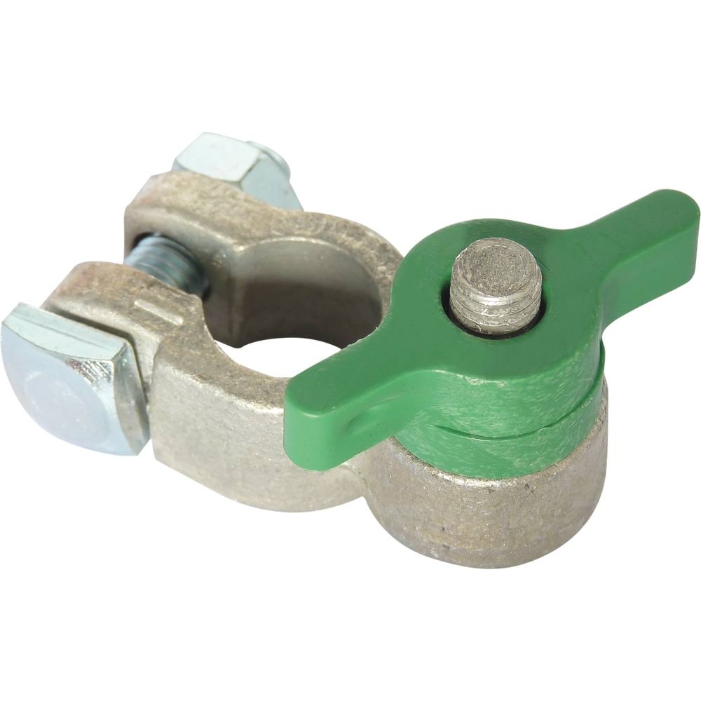 Collier de batterie VL double serrage/papillon/vert - lot de 25 pcs DRAKKAR - 04123