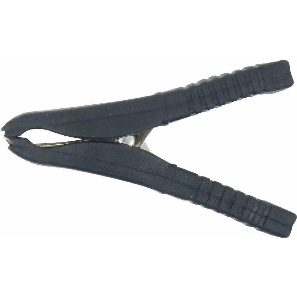 Pince crocodile noire 80mm 30a SODELEC - 04196