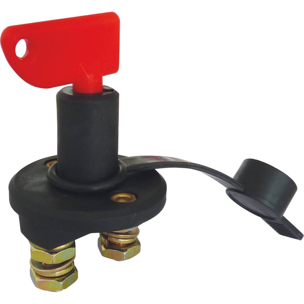 Coupe-batteries à clé 12/24V 200A M8 DRAKKAR - 04244