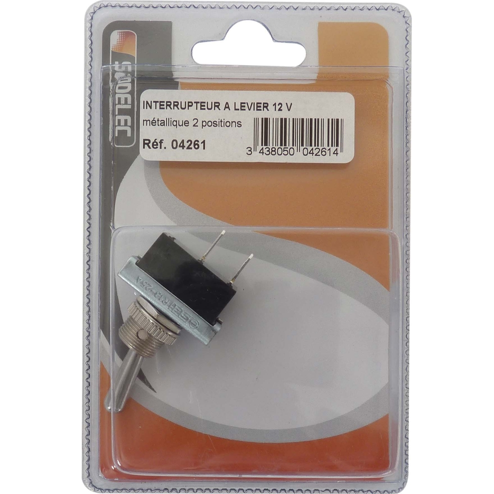 Inter 12v a levier / coque SODELEC - 04261